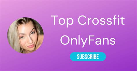 fitness girls onlyfans|Top 10 Crossfit OnlyFans & Sexiest。